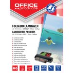 Office produkt Laminovací fólie 80micronů A6 111x154mm – Zboží Živě