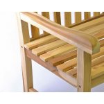 Divero Zahradní lavice masiv 3-místná 150 cm DS78475935 – Zboží Dáma
