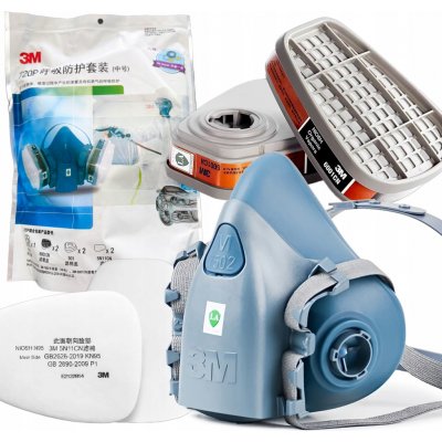 3M maska 7502 polomaska – Zboží Dáma