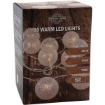 HIT Led řetěz x10 ozdoby s glitry 2xaa – Hledejceny.cz
