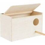 Trixie Hnízdící budka z přírodního dřeva 21 x 13 x 12 cm – Zboží Dáma