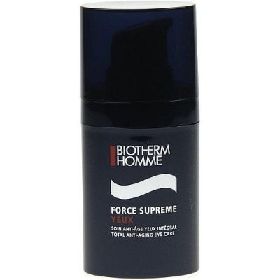 Biotherm Homme Force Supreme zpevňující oční sérum proti vráskám Blue Algae Extract + Pro-Xylane 15 ml – Zbozi.Blesk.cz