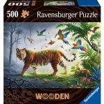 Ravensburger 175147 Dřevěné Tygr V Džungli 500 Dílků – Sleviste.cz