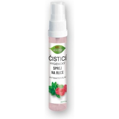 Bione Cosmetics cistici hygienicky sprej na ruce malina 27 ml