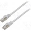 síťový kabel Lanberg PCF6-20CC-0150-S Patch, F/UTP, 6, lanko, CCA, PVC, 1,5m, šedý