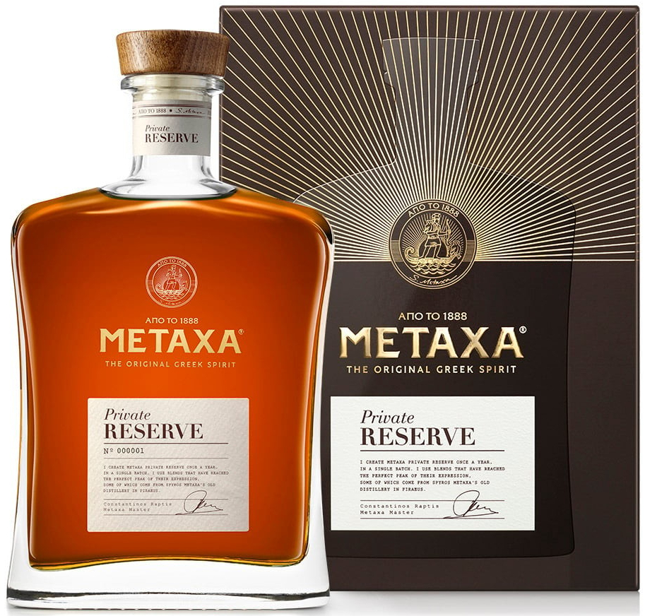 Metaxa Private Reserve 40% 0,7 l (holá láhev)