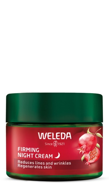 Weleda zpevňující noční krém s granátovým jablkem a maca peptidy 40 ml