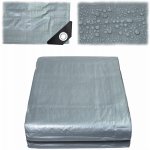 Bradas BR-PLG2004/6 zakrývací plachta 200g/m² 4x6m šedá – Zboží Dáma