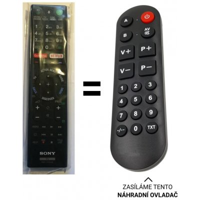 Dálkový ovladač Senior Sony RMF-TX200E – Zboží Mobilmania