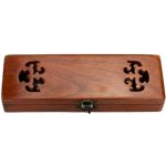 Gaira dřevěná kazeta na šperky 401301 hnědá – Zboží Dáma