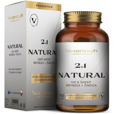 Vesantech Probiotika NATURAL 10 miliard CFU 90 kapslí – Hledejceny.cz