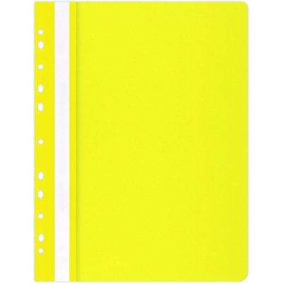 Office Products rychlovazač, A4, euroděrování, PP, 100/170 μm, 25 kusů Barva: Žlutá – Zbozi.Blesk.cz