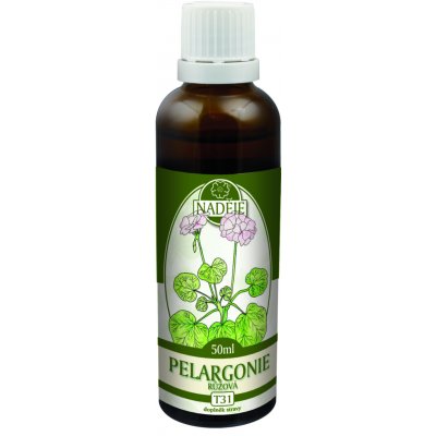 Naděje Tinktura z bylin Pelargonie růžová 50 ml – Hledejceny.cz