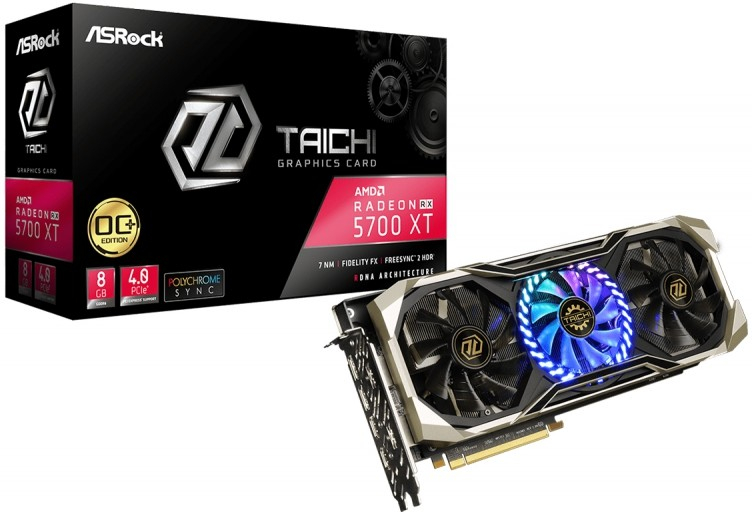 ASRock Radeon RX 5700 XT Taichi X OC+ 8GB GDDR6 90-GA19ZZ-00UANF