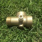Valbrass Mosazná 5-ti cestná tvarovka 82mm – Hledejceny.cz