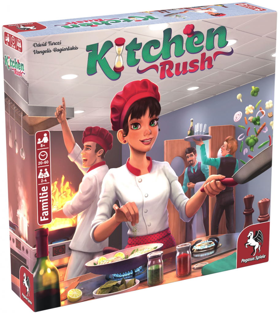 Pegasus Spiele Kitchen Rush Revised Edition