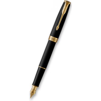 Parker 1502/5131516 Royal Sonnet Matte Black GT plnicí pero – Zboží Mobilmania