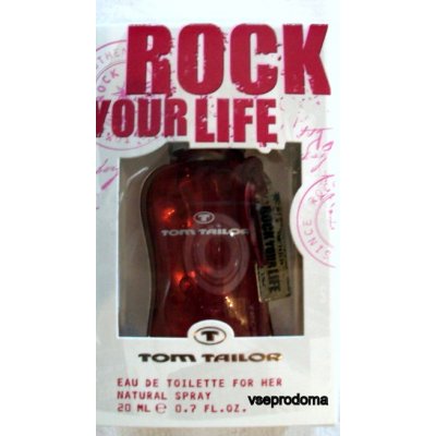 Tom Tailor Rock Your Life toaletní voda dámská 20 ml
