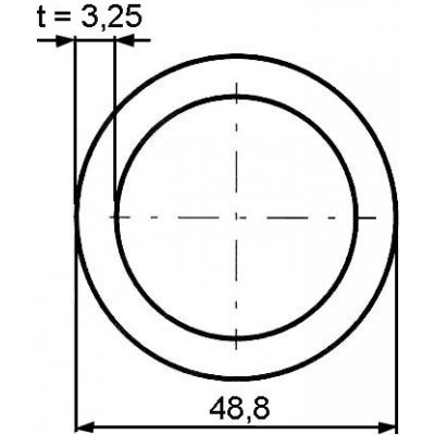 Trubka pozinkovaná svařovaná 6/4" (48,80x3,25mm) – Sleviste.cz