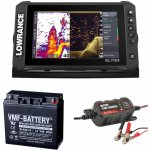 Lowrance Elite FS 9 Active Imaging 3V1 + Baterie 20Ah + Nabíječka 1,2A – Zboží Dáma