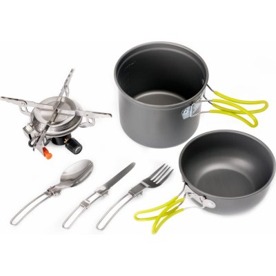 Platinet Kempingový plynový vařič s příslušenstvím PL0625 – Sleviste.cz