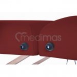 Medimas dřevěný masážní stůl lehátko Prosport 2 Deluxe červená – Zboží Dáma