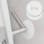 Vylen Tlumič nárazů kliky Šedá 5,4 cm – Zboží Dáma