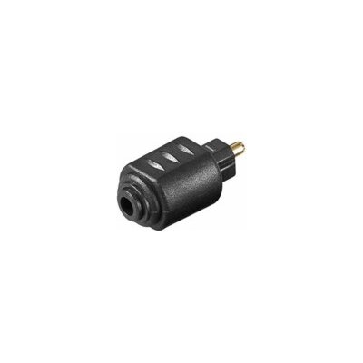 Adaptér Optical Jack 3.5 mm female - Toslink male – Sleviste.cz