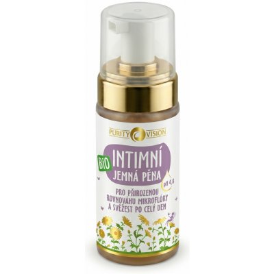 Purity Vision Bio Jemná intimní pěna 90 ml – Zbozi.Blesk.cz