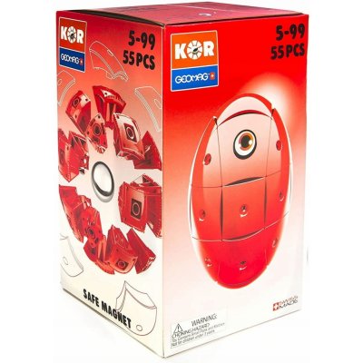 Geomag KOR Color Egg Red – Zboží Dáma