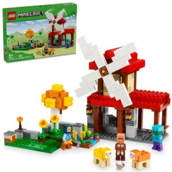 LEGO Minecraft 21262 Farma s větrným mlýnem
