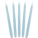 PartyDeco Úzká svíčka nebesky modrá 24cm – Zboží Dáma