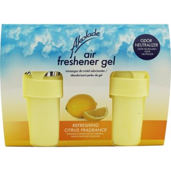 Akolade Air Freshener Citrus solid gel osvěžovač vzduchu 2 x 150 g