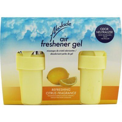 Akolade Air Freshener Citrus solid gel osvěžovač vzduchu 2 x 150 g – Zbozi.Blesk.cz