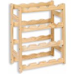 AtmoWood Dřevěný regál na víno 16 lahví – Hledejceny.cz