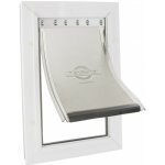 PetSafe Staywell 660 Dvířka hliníková bílá 63,9 x 41,7 cm – HobbyKompas.cz