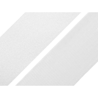 Suchý zip metráž - háček+plyš - bílý (10 cm) – Hledejceny.cz