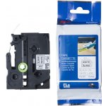 Brother , FLE-6511, černý tisk/žlutý podklad, nelaminovaná, 21mm, 45mm x 10.5mm, 72ks – Zboží Mobilmania