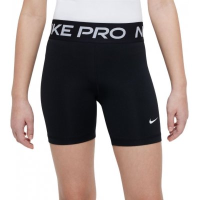 Nike Kids Pro Dri Fit 5" Shorts black/white – Zboží Mobilmania