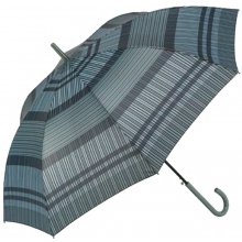 Cachemir Style dámský holový vystřelovací deštník šedý