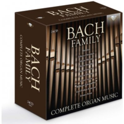 BACH FAMILY - Complete Organ Music; Stefano Molardi, Luca Scandali, Filippo Turri CD