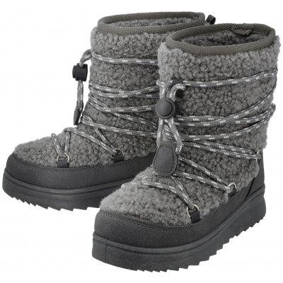 esmara dívčí zimní obuv šedá – Sleviste.cz