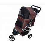 PawHut kočárek pro psy kočárek pro kočky skládací kočárek pro malé psy a kočky do 4 kg kočárek pro domácí zvířata Oxford tmavě zelený 67 x 45 x 96 cm – Zboží Mobilmania