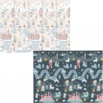 Nukido skládací pěnová podložka NK 341 200 x 150 x 1 cm – Zboží Dáma