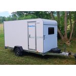 Tomplan Skříňový přívěs TFS 360.01 SC 1300kg+dveře+alu kola 360x180x190cm
