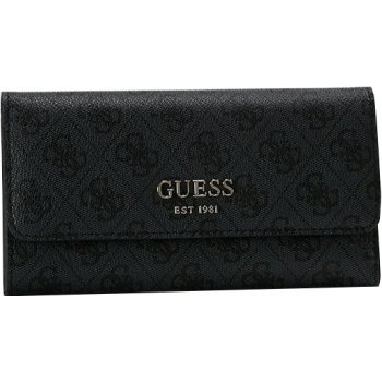 Guess Dámská peněženka Kathryn Black Slg Pocket Trifold