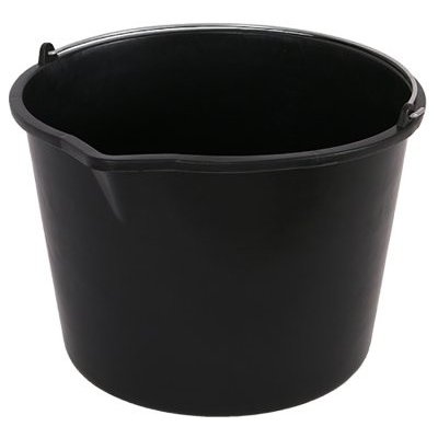 LEVIOR vědro zednické 14l plastové s výlevkou / kbelík – Zboží Mobilmania