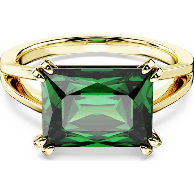 Swarovski pozlacený prsten s krystalem Matrix 56771