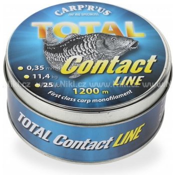 Carp ´R´ Us Total Contact Line Yellow 1200m 0,35mm 11,4kg