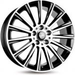Keskin KT18 7x17 5x108 ET48 black polished – Sleviste.cz